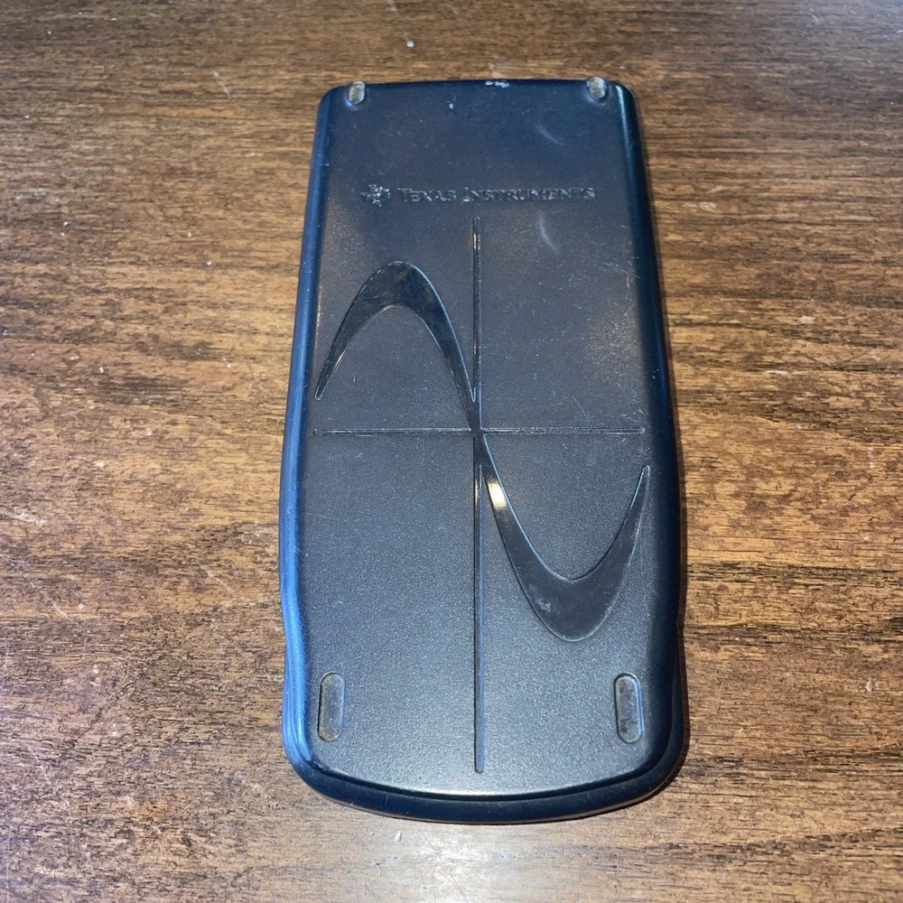 Texas Instruments TI-83 Handheld Graphing Calculator With Sleeve For Parts Only